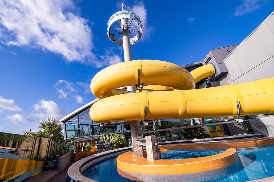 Rutsche im Freizeitbad Ishara Bielefeld