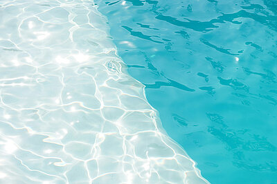Ein Wasserbecken.